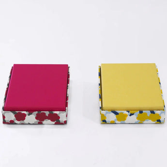 貼り箱ケース｜梅柄｜手染め和紙 筆箱 日本製｜幸せの文様シリーズ 小物入れ【 Fuwa Market オリジナル 】 Fuwa Market