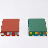 貼り箱ケース｜市松柄｜手染め和紙 筆箱 日本製｜幸せの文様シリーズ 小物入れ【 Fuwa Market オリジナル 】 Fuwa Market