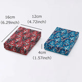 貼り箱ケース｜南天柄｜手染め和紙 筆箱 日本製｜幸せの文様シリーズ 小物入れ【 Fuwa Market オリジナル 】 Fuwa Market