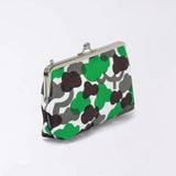 がま口 (横型 / 小)｜松柄｜手染め生地 帆布 綿100% 和財布 ポーチ ウォレットポーチ 日本製｜京都職人仕上げ 【 Fuwa Market オリジナル 】 Fuwa Market