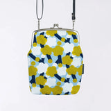 がま口 (縦型 / 大) ｜梅柄｜手染め帆布 スマホショルダー 日本製｜京都職人仕上げ 【 Fuwa Market オリジナル 】 Fuwa Market