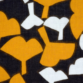 ハンカチ｜銀杏柄｜手染め生地 帆布 綿100% 綿 やわらかいタオル 二重ガーゼ 日本製｜幸せの文様 【 Fuwa Market オリジナル 】 Fuwa Market