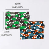 フラットポーチ｜松柄｜手染め生地 帆布 綿100% コットン ポーチ 日本製｜幸せの文様 【 Fuwa Market オリジナル 】 Fuwa Market