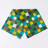 手ぬぐい｜市松柄｜手染め生地 手ぬぐい 綿100% コットン 日本製｜京都職人仕上げ 【 Fuwa Market オリジナル 】 Fuwa Market