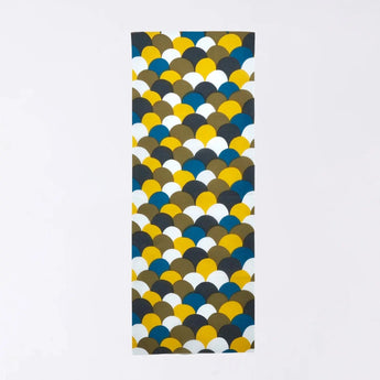 手ぬぐい｜青海波柄｜手染め生地 手ぬぐい 綿100% コットン 日本製｜京都職人仕上げ 【 Fuwa Market オリジナル 】 Fuwa Market