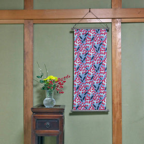 手ぬぐい｜南天柄｜手染め生地 手ぬぐい 綿100% コットン 日本製｜京都職人仕上げ 【 Fuwa Market オリジナル 】 Fuwa Market