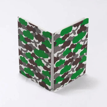 御朱印帖｜大判サイズ (B6) ｜松柄｜手染め和紙 朱印帖 蛇腹式 日本製｜京都職人仕上げ 【 Fuwa Market オリジナル 】 Fuwa Market