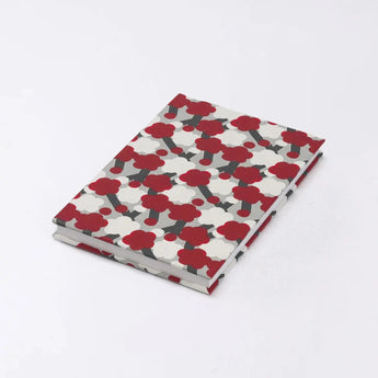 御朱印帖｜大判サイズ (B6) ｜梅柄｜手染め和紙 朱印帖 蛇腹式 日本製｜京都職人仕上げ 【 Fuwa Market オリジナル 】 Fuwa Market