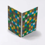 御朱印帖｜大判サイズ (B6) ｜市松柄｜手染め和紙 朱印帖 蛇腹式 日本製｜京都職人仕上げ 【 Fuwa Market オリジナル 】 Fuwa Market