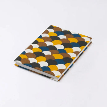 御朱印帖｜大判サイズ (B6) ｜青海波柄｜手染め和紙 朱印帖 蛇腹式 日本製｜京都職人仕上げ 【 Fuwa Market オリジナル 】 Fuwa Market