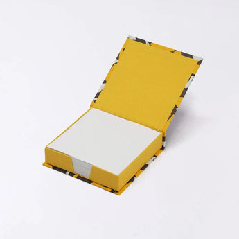 メモ帳｜銀杏柄｜手染め和紙 ブロックメモ帳 日本製｜幸せの文様シリーズ 文房具【 Fuwa Market オリジナル 】 Fuwa Market