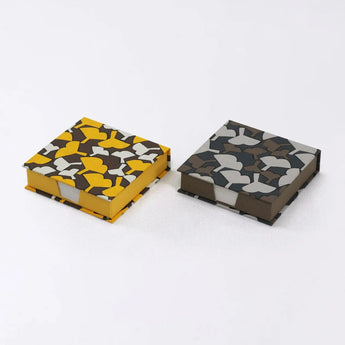 メモ帳｜銀杏柄｜手染め和紙 ブロックメモ帳 日本製｜幸せの文様シリーズ 文房具【 Fuwa Market オリジナル 】 Fuwa Market