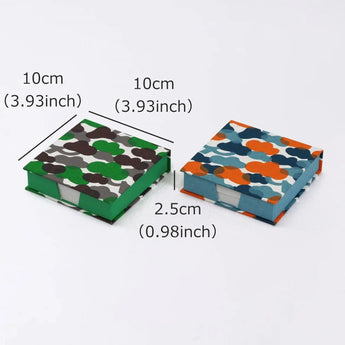 メモ帳｜松柄｜手染め和紙 ブロックメモ帳 日本製｜幸せの文様シリーズ 文房具【 Fuwa Market オリジナル 】 Fuwa Market