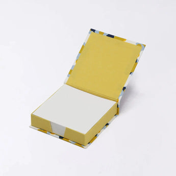 メモ帳｜梅柄｜手染め和紙 ブロックメモ帳 日本製｜幸せの文様シリーズ 文房具【 Fuwa Market オリジナル 】 Fuwa Market