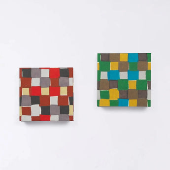 メモ帳｜市松柄｜手染め和紙 ブロックメモ帳 日本製｜幸せの文様シリーズ 文房具【 Fuwa Market オリジナル 】 Fuwa Market