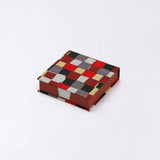 メモ帳｜市松柄｜手染め和紙 ブロックメモ帳 日本製｜幸せの文様シリーズ 文房具【 Fuwa Market オリジナル 】 Fuwa Market