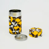 茶缶｜銀杏柄｜手染め和紙 茶筒 日本製｜幸せの文様シリーズ 【 Fuwa Market オリジナル 】 Fuwa Market