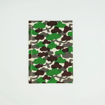 和綴じノート｜A5｜松柄｜手染め和紙 ノート 文房具 日本製｜幸せの文様 【 Fuwa Market オリジナル 】 Fuwa Market