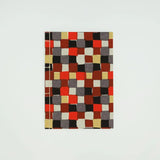 和綴じノート｜A5｜市松柄｜手染め和紙 ノート 文房具 日本製｜幸せの文様 【 Fuwa Market オリジナル 】 Fuwa Market