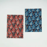 和綴じノート｜A5｜南天柄｜手染め和紙 ノート 文房具 日本製｜幸せの文様 【 Fuwa Market オリジナル 】 Fuwa Market