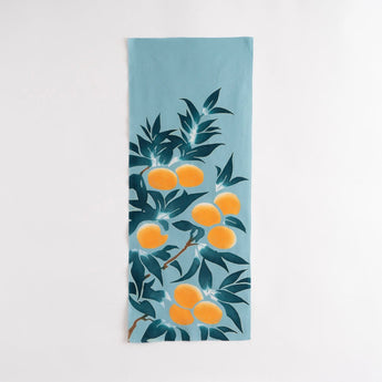手ぬぐい｜綿100%｜コットン｜注染｜額装 蜜柑の木 かまわぬ かまわぬ