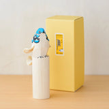 置物 青タカ 15cm / 赤タカ 12cm 2体セット | インテリア オブジェ | 笹野一刀彫 笹野一刀彫