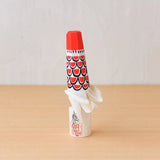 置物 古代ぽっぽ 赤 / 黒 2体セット | インテリア オブジェ | 笹野一刀彫 笹野一刀彫