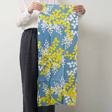 ニセアカシア ブルー・イエロー｜Aobato｜手ぬぐい Aobato