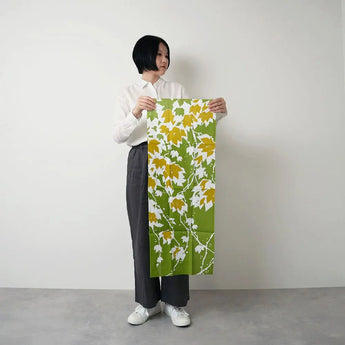 つた　グリーン・ブルー｜Aobato｜手ぬぐい Aobato