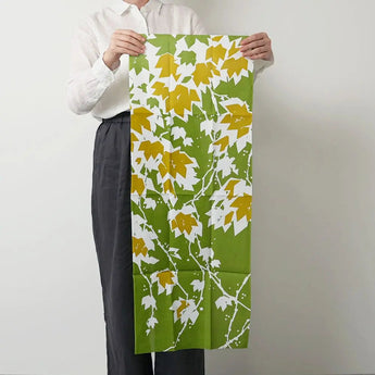 つた　グリーン・ブルー｜Aobato｜手ぬぐい Aobato