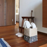 和紙 収納ボックス Sサイズ | SAMIRO YUNOKI | 収納用品 鉢カバー | SIWA SIWA