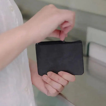 和紙 コインケース | mina perhonen | w memoria ダークピンク | カードケース 小銭入れ | SIWA SIWA