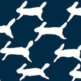 和紙 ペンケース | mina perhonen | run run run ダークブルー | 携帯用ハブラシケース | SIWA SIWA