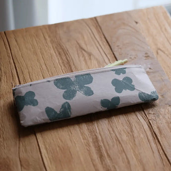 和紙 ペンケース | mina perhonen | memoria ダークピンク | 携帯用ハブラシケース | SIWA SIWA