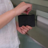 和紙 コインケース | mina perhonen | w run run run ダークブルー | カードケース 小銭入れ | SIWA SIWA