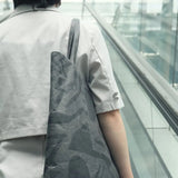 和紙トートバッグ | SAMIRO YUNOKI SIWA FLATバッグ 黒 Lサイズ | SIWA SIWA