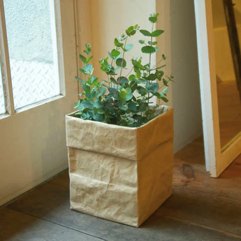 和紙 収納ボックス Sサイズ | SAMIRO YUNOKI | 収納用品 鉢カバー | SIWA SIWA