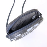 和紙 スマホポーチ | mina perhonen | memoria ブラック | 軽量 クロスボディバッグ | SIWA SIWA