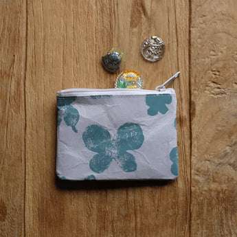 和紙 コインケース | mina perhonen | w memoria ダークピンク | カードケース 小銭入れ | SIWA SIWA