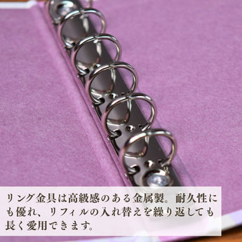 耐久性のある金属製のリング