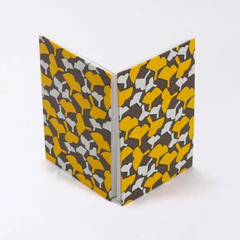 御朱印帖｜大判サイズ (B6) ｜銀杏柄｜手染め和紙 朱印帖 蛇腹式 日本製｜京都職人仕上げ 【 Fuwa Market オリジナル 】 Fuwa Market