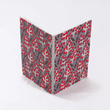 御朱印帖｜大判サイズ (B6) ｜南天柄｜手染め和紙 朱印帖 蛇腹式 日本製｜京都職人仕上げ 【 Fuwa Market オリジナル 】 Fuwa Market