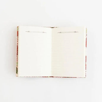 ノート 重陽柄 赤 / 黄 | 日本製 花柄 千代紙 筆記帳 | 榛原(はいばら) 榛原