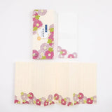 蛇腹便箋 レターセット つづり箱付き | 重陽柄 便箋・封筒 | 榛原(はいばら) 榛原