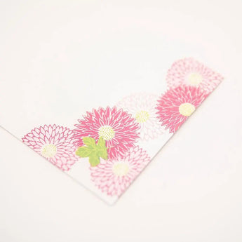 蛇腹便箋 レターセット つづり箱付き | 重陽柄 便箋・封筒 | 榛原(はいばら) 榛原