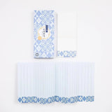 蛇腹便箋 レターセット つづり箱付き | 色硝子柄 便箋・封筒 | 榛原(はいばら) 榛原