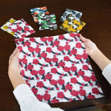 ハンカチ｜銀杏柄｜手染め生地 帆布 綿100% 綿 やわらかいタオル 二重ガーゼ 日本製｜幸せの文様 【 Fuwa Market オリジナル 】 Fuwa Market