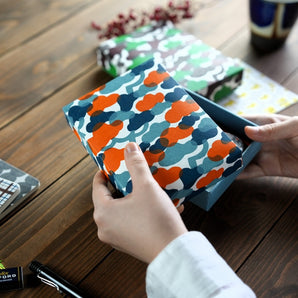 【貼り箱ケース】手染め和紙 松柄 幸せの文様シリーズ Fuwa Market オリジナル