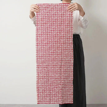 手ぬぐい | 瓢網代(ひさごあじろ)柄 | 綿100% | 梨園染 注染 | 戸田屋商店 戸田屋商店（梨園染）