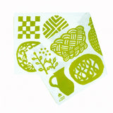 手ぬぐい｜甕と籠｜注染｜石北有美 染色家 石北有美